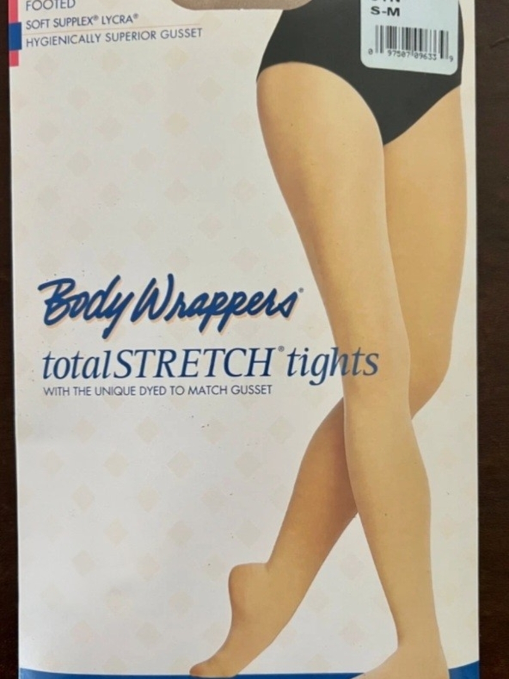 Body Wrappers A30 Footed Tights In Jazzy Tan Adult Small/Med